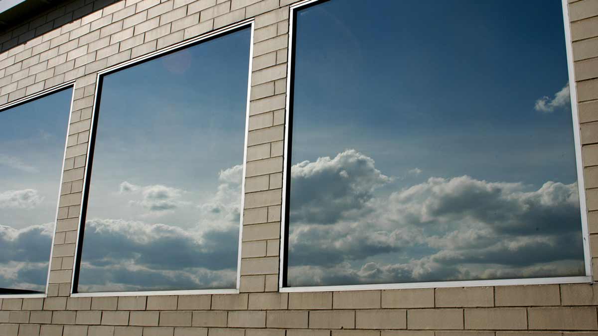 Reflective window film