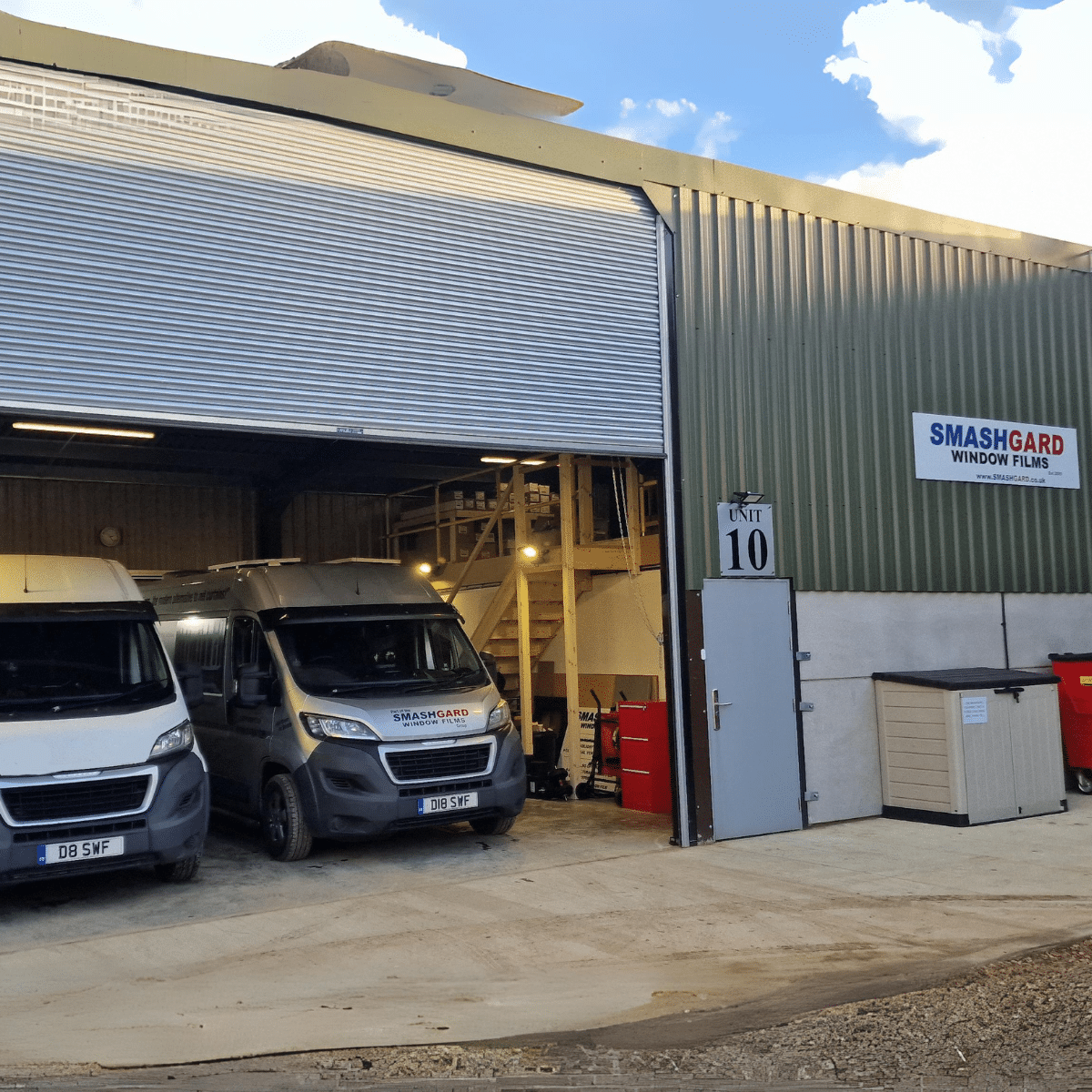 Smashgard Workshop area