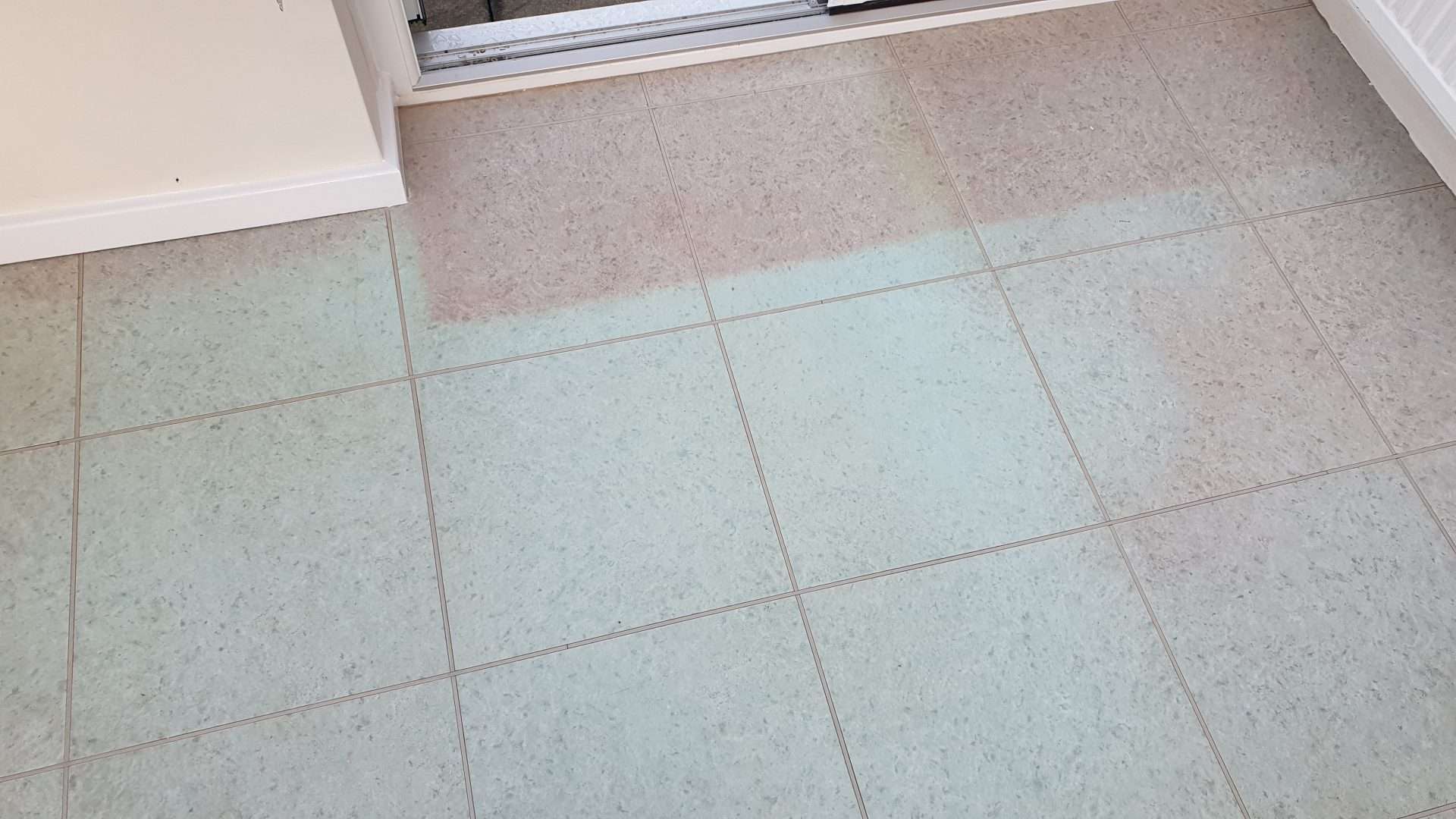 Faded floor