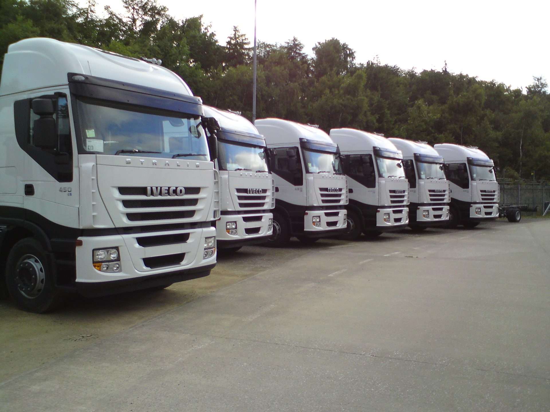 new unregistered strallis trucks